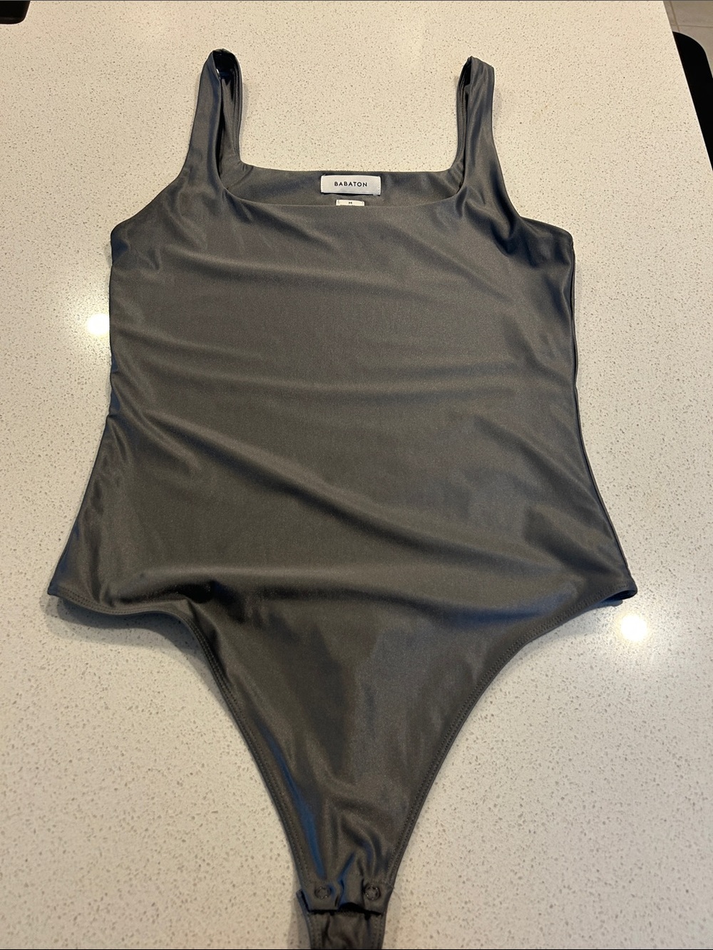 Babaton Silver Bodysuit